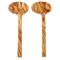 Komplet sałatkowy 26cm drewno oliwne - 1