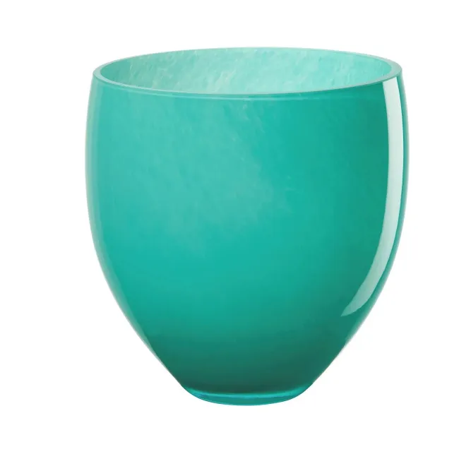 Wazon Oliveira 19x18,5cm turkusowy