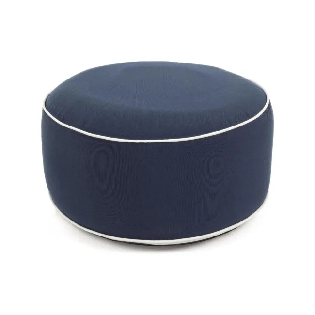 garden pouf  Rennes inflatable 53x23cm blue