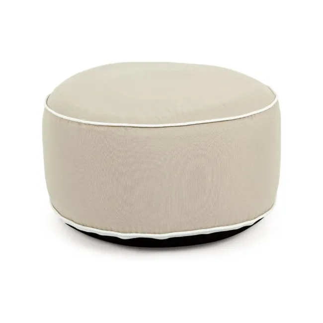 garden pouf  Rennes inflatable 53x23cm beige