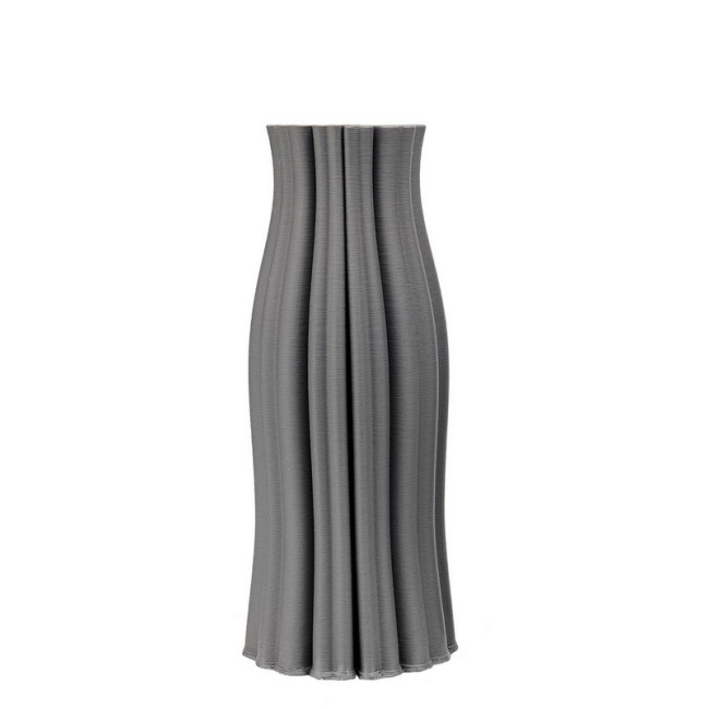 vase Haylee 32x12cm grey