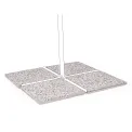 Komplet 4 płyt cementowych do parasola 50x50cm 20kg