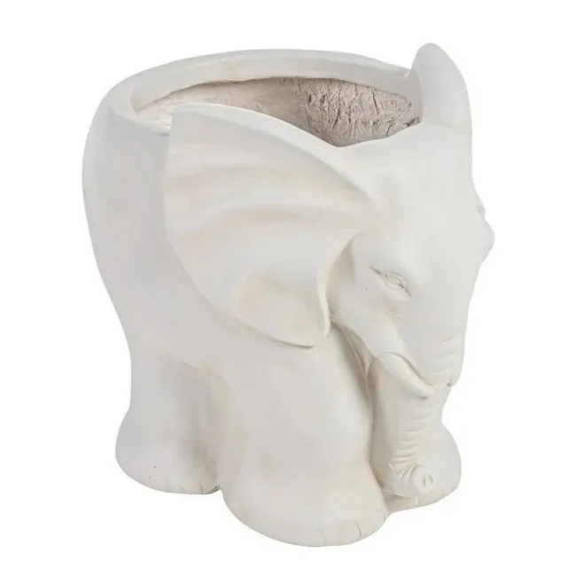 Donica Elephant 38x30x39cm cream
