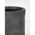 flowerpot Rigo 43cm anthracite cylinder - 2