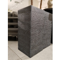 flowerpot Graffiti 70x33x33cm black - 3