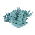 Decorative coral figurine 32x21cm light blue - 1
