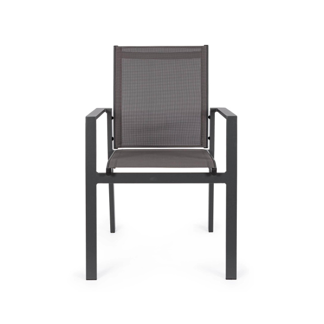 Krzesło ogrodowe Coria dark charcoal - 1