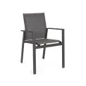 Krzesło ogrodowe Coria dark charcoal - 2