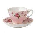 Filiżanka ze spodkiem New Country Roses Pink 180ml