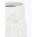 vase Bangli Jungle 82,5x34,5cm white - 2