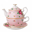 Tea For One New Country Roses Pink - 1