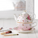 Tea For One New Country Roses Pink - 2