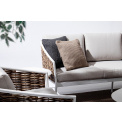 garden armchair Metz white + cushions - 3