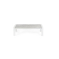 garden table Oviedo 120x65x33cm white - 8