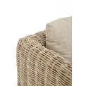 Fotel ogrodowy Fontaine 83x90x89cm rattan mango + poduszki - 5