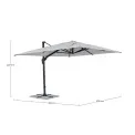 Parasol ogrodowy 3x4x2,59m ibiza grey - 6