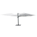 garden umbrella 3x4x2.59m Ibiza grey  - 10