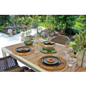 garden table Ebro 140x200x90cm white extendable  - 3