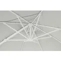 garden umbrella Elche 3x4x2,7m white natural - 12