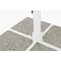 garden umbrella Elche 3x4x2,7m white natural - 10