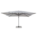 garden umbrella 4x4x2.78m Ibiza grey  - 12