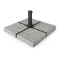 Parasol ogrodowy 4x4x2,78m ibiza grey - 5