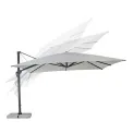 Parasol ogrodowy 4x4x2,78m ibiza grey - 4