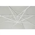 garden umbrella Elche 4x4x2.93m white natural - 11