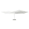 garden umbrella Elche 4x4x2.93m white natural - 3