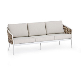 Sofa ogrodowa Metz 3-osobowa + poduszki 