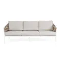 garden sofa Metz 3-seater + cushions - 4