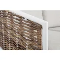 garden sofa Metz 3-seater + cushions - 6