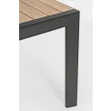 Stół ogrodowy rozkładany Bron 160-240x100cm aluminium - 5