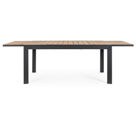 Stół ogrodowy rozkładany Bron 160-240x100cm aluminium