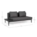 Sofa ogrodowa Madera 2 osobowa Lounge + poduszki - 2