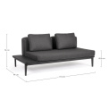 Sofa ogrodowa Madera 2 osobowa Lounge + poduszki - 7