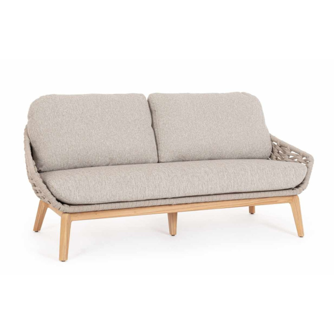 garden sofa Tamise 2-3 seater + cushions beige