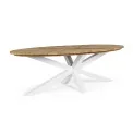 garden table Palmdale 240x110cm oval white