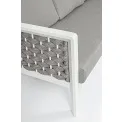 Zestaw mebli ogrodowych Oviedo White - 4 elementy + poduszki - 6