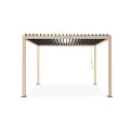 Pergola ogrodowa Oliva 3,6x3,6x2,5m Natural-Charocal - 1