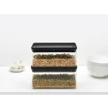 container Tasty 22x11, 2x10,6cm 1,5l dark grey - 5
