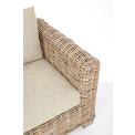 2-seater garden sofa Fontaine with cushions - 6