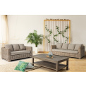 2-seater garden sofa Fontaine with cushions - 4