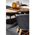 garden table Palmdale 240x110cm oval black - 4