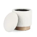 Puf Zoya 35x30,5cm white - 2
