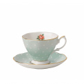 Filiżanka ze spodkiem Polka Rose 70ml do espresso - 1