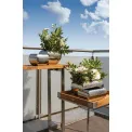 cover Jardin 30.5x17.5x16cm hammered - 2