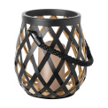 lantern Otis 24x22cm black-gold - 8