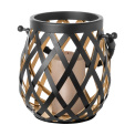 lantern Otis 24x22cm black-gold - 7