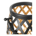 lantern Otis 24x22cm black-gold - 6